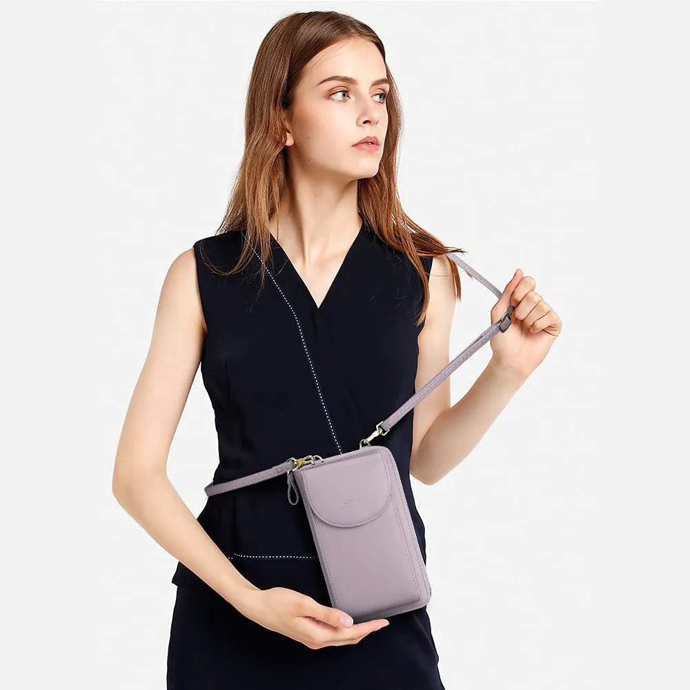 Mini RFID Cell Phone Crossbody Bag