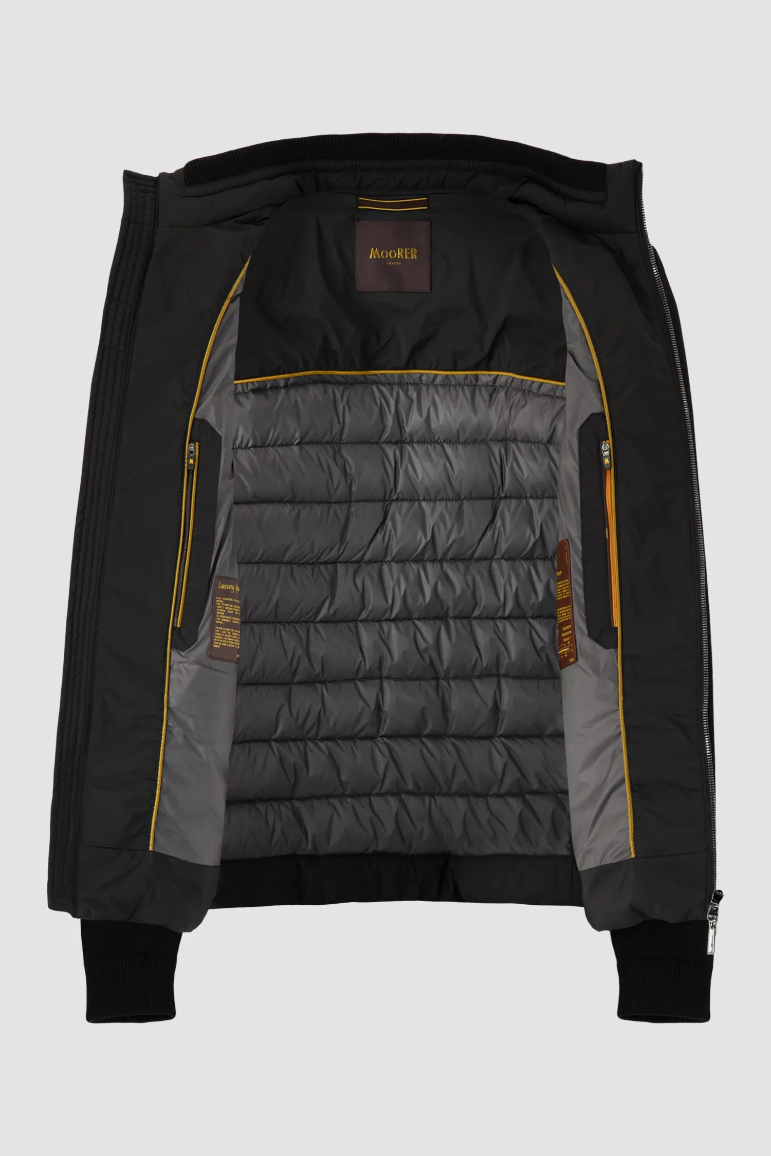 Moorer Black CATTANEO-S3C Jacket