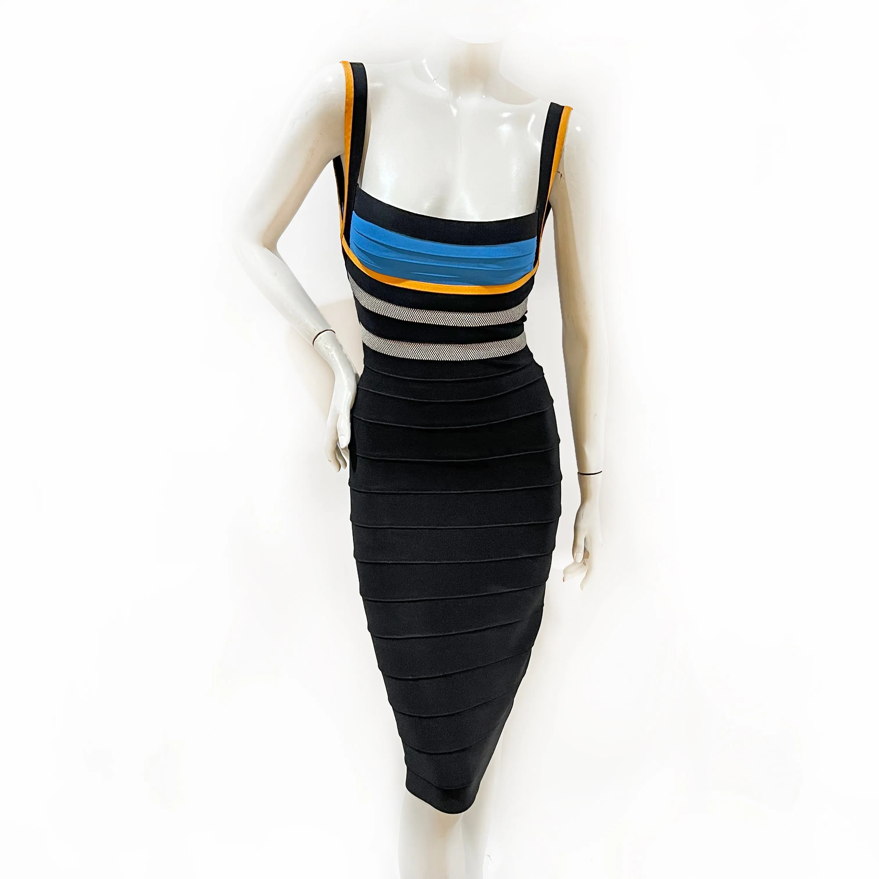 Multicolor Bandage Dress