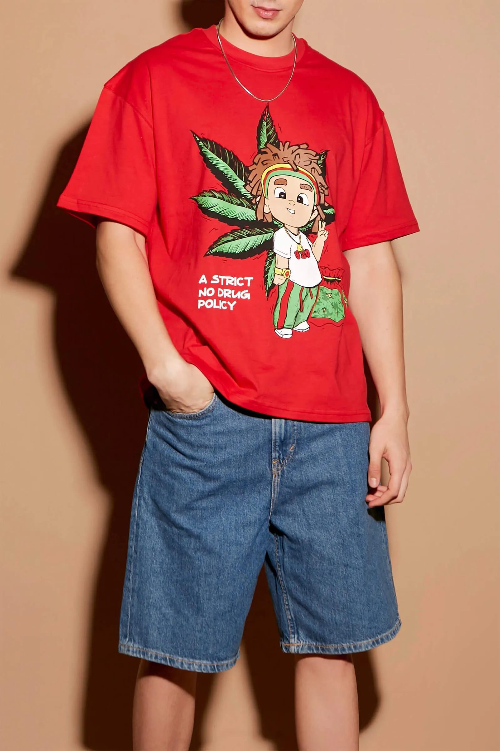 No Drug Oversized T-shirt