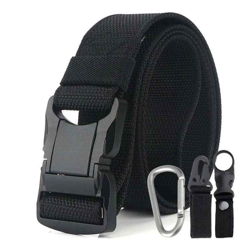 Nylon Outdoor Waist Belt Three Pieces Set