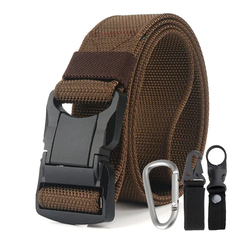 Nylon Outdoor Waist Belt Three Pieces Set