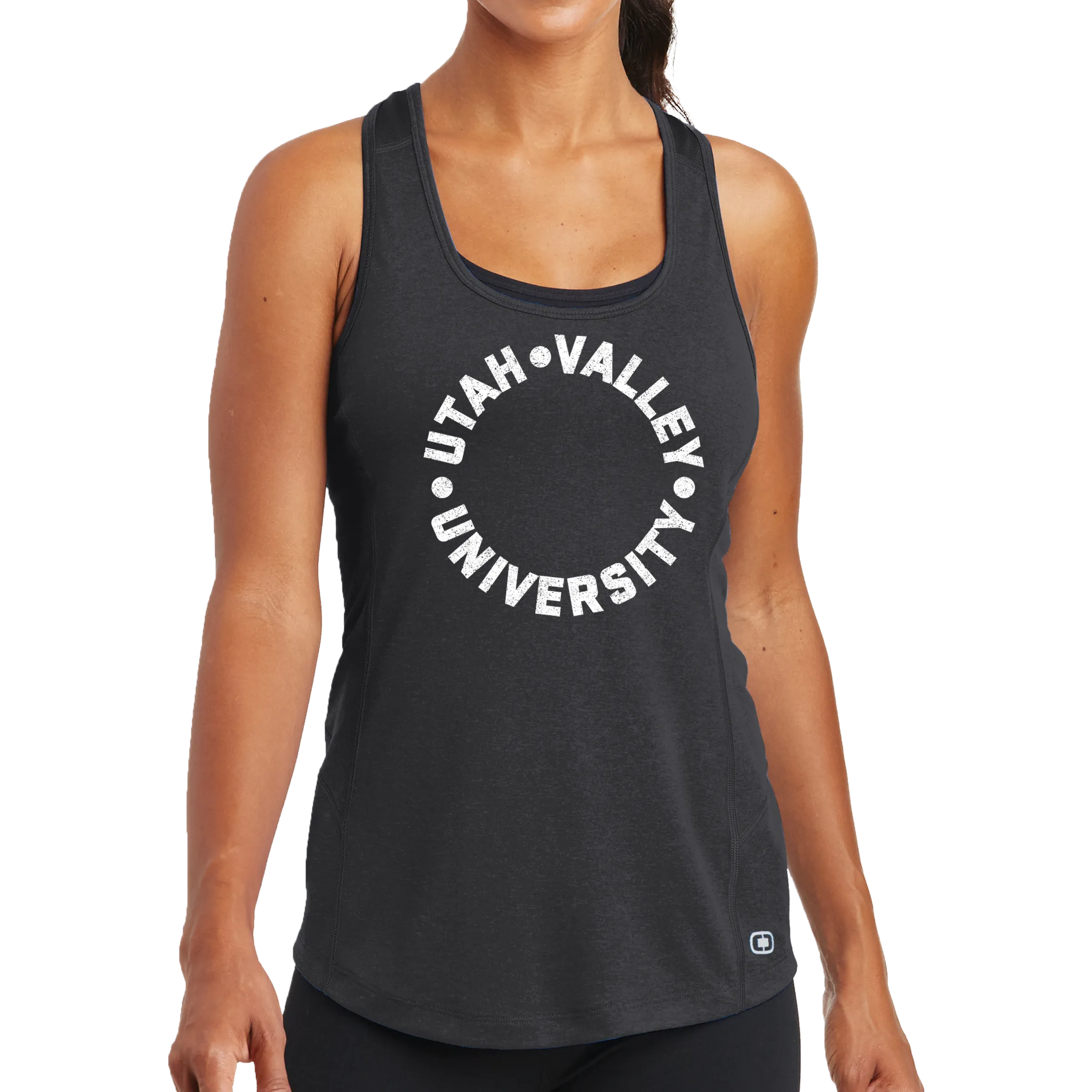 OGIO ENDURANCE Ladies Racerback Pulse Tank- Mono Reflective