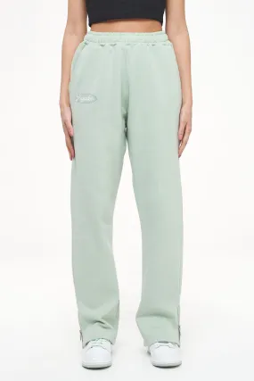 Olvera Straight Sweat Pants Vintage Washed Milky Green