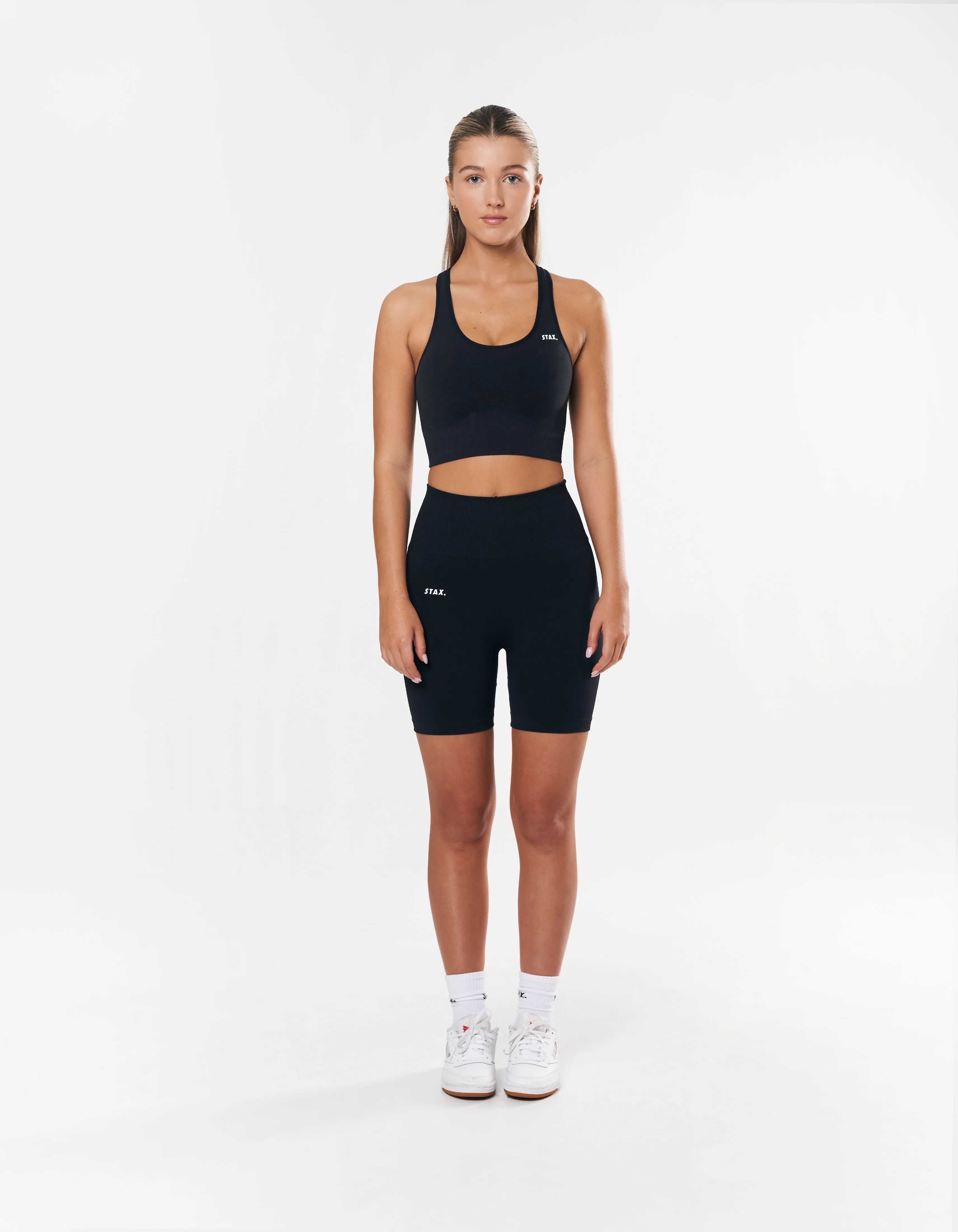 Premium Seamless Midi Bike Shorts - Astro