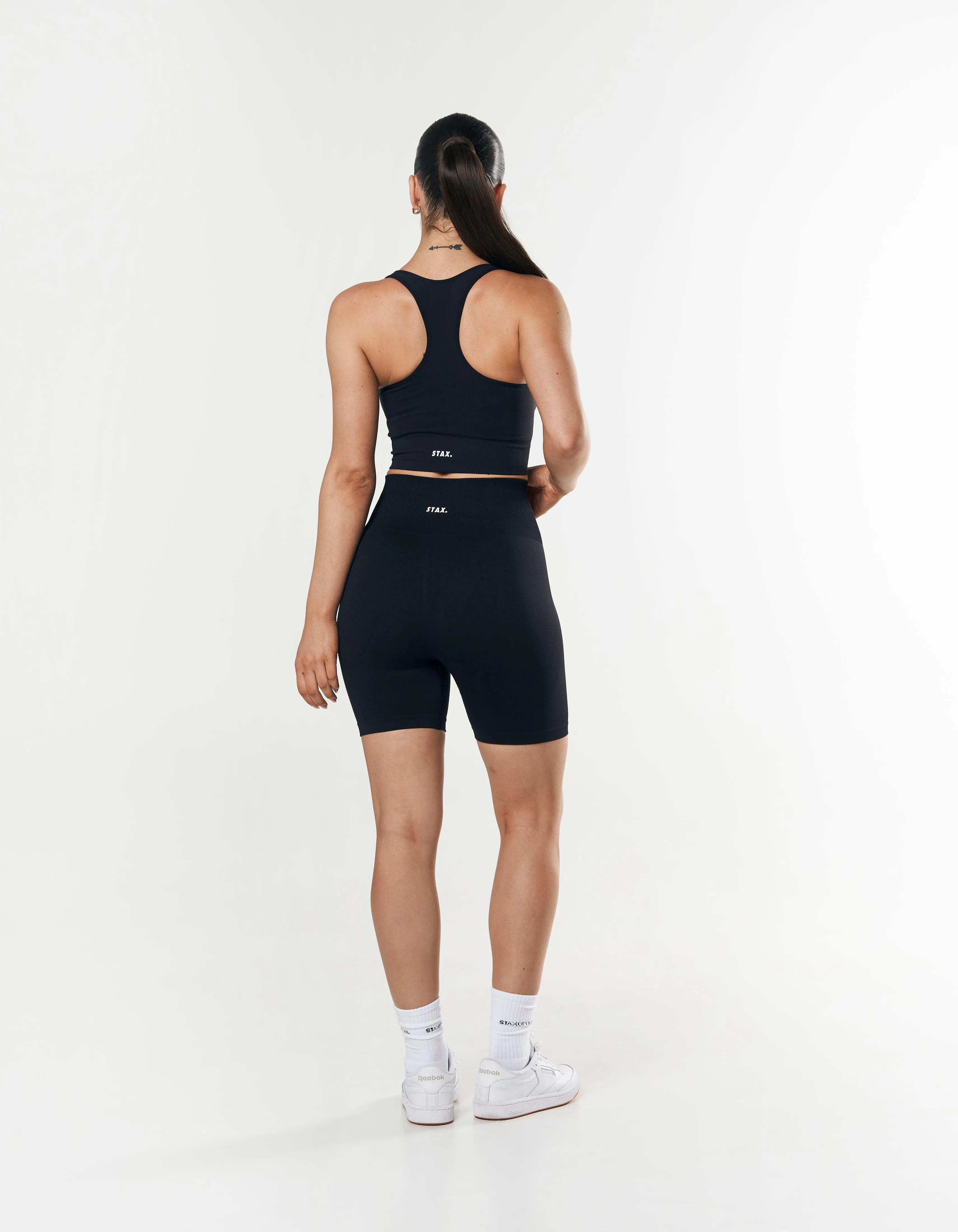 Premium Seamless Midi Bike Shorts - Astro