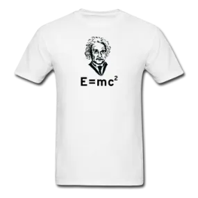 "Albert Einstein: E=mc²" - Men's T-Shirt