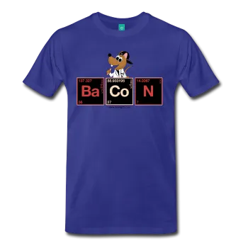 "BaCoN Periodic Table" - Men's T-Shirt