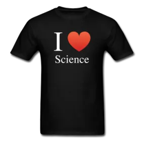 "I ♥ Science" (white) - Men's T-Shirt