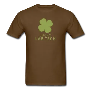 "Lucky Lab Tech" - Men's T-Shirt