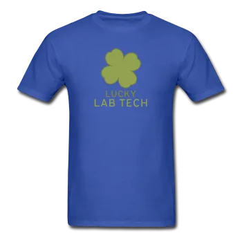 "Lucky Lab Tech" - Men's T-Shirt