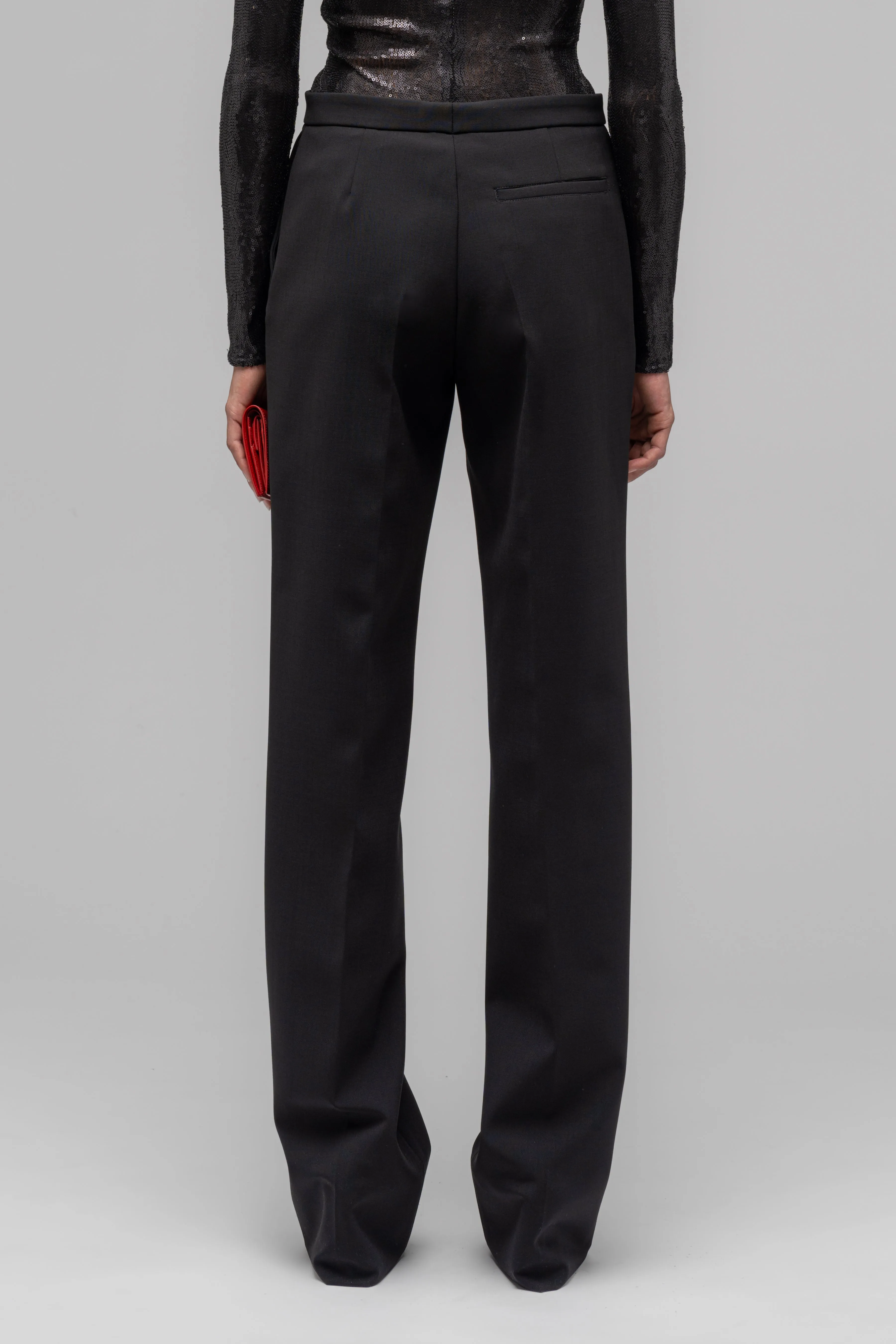 "PORTRAIT" LOOSE CUT SUIT TROUSERS