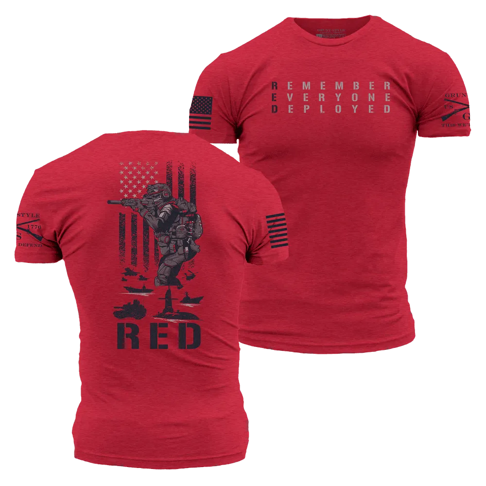 RED Friday T-Shirt - Red