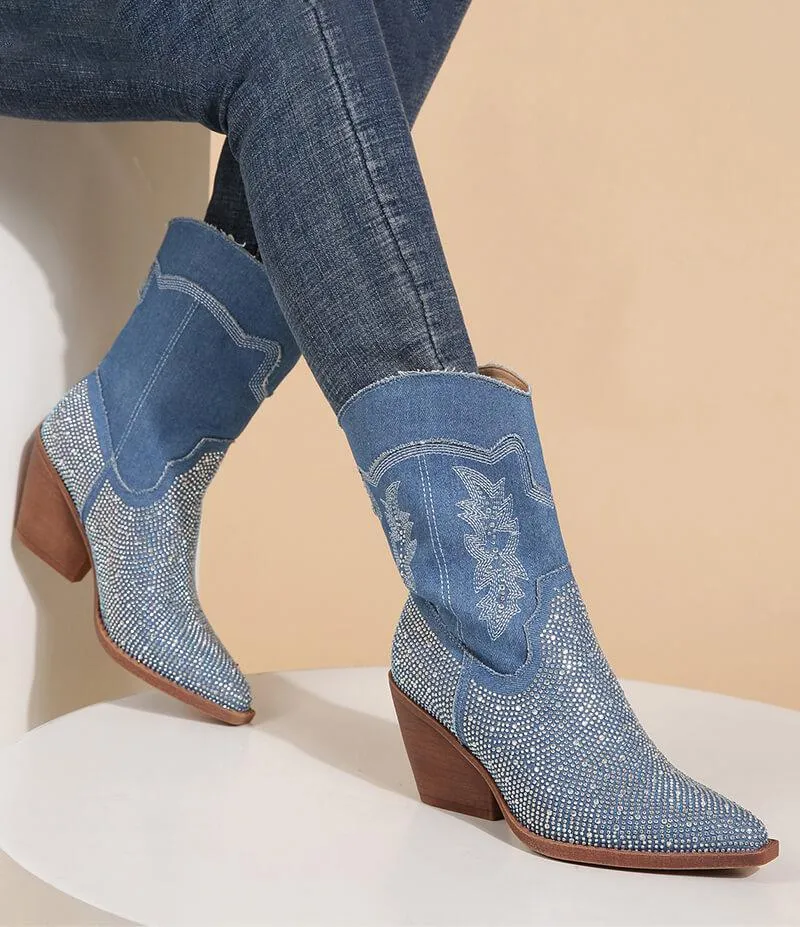 Rhinestone Cowboy Boots