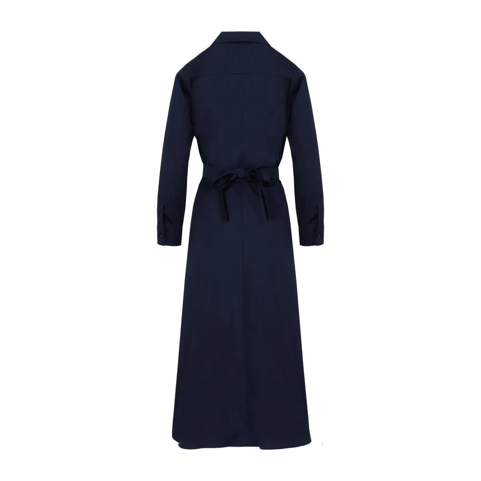 'S Max Mara Button-Up Belted Dress