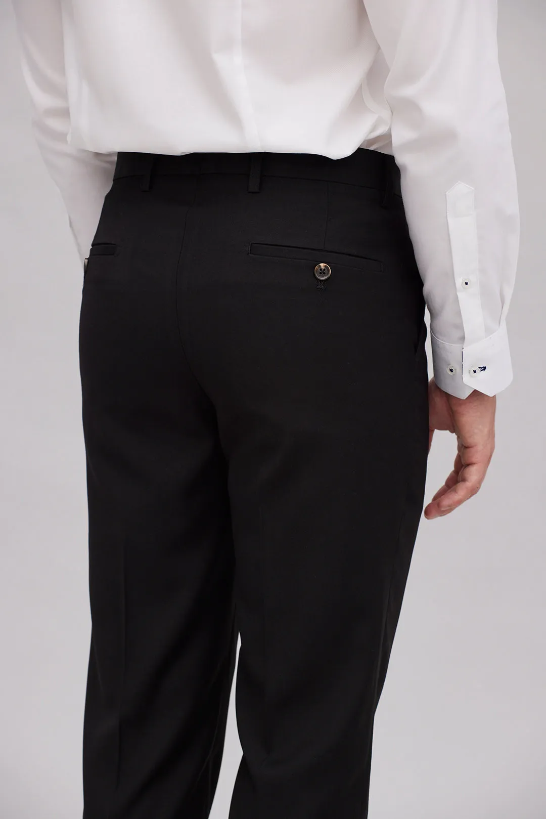 Satoshi Black Suit Pants