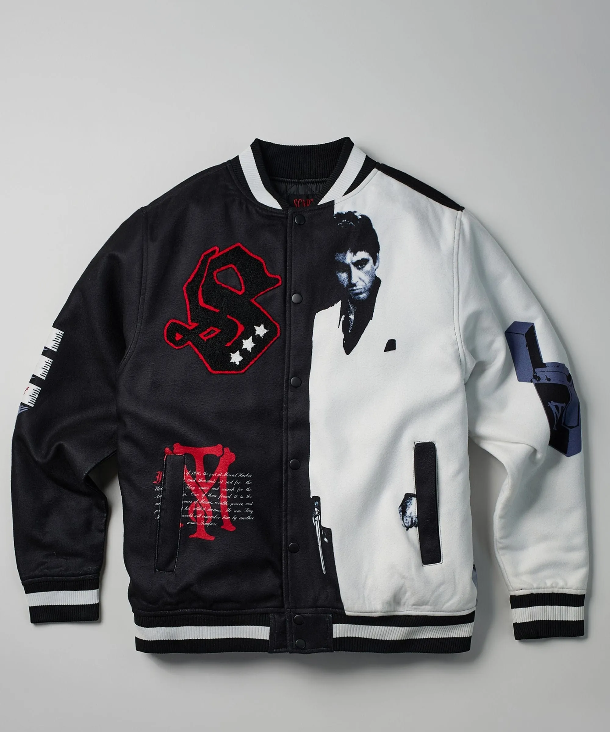 Scarface Wool Varsity Jacket