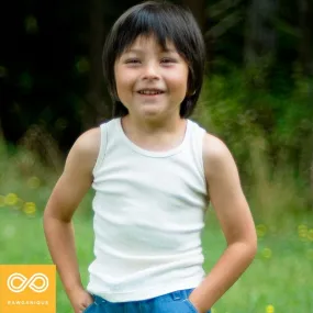 Unisex Kids' And Baby's Organic Cotton Tank Top (Grown & Made in USA)