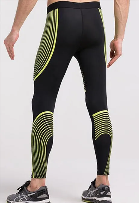 VAOR Active Tech Running Compression Tights for Men