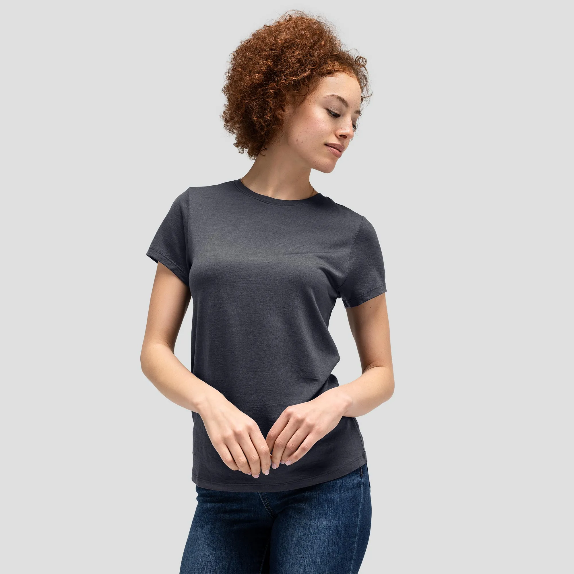 Women's Merino Crew Neck T-Shirt