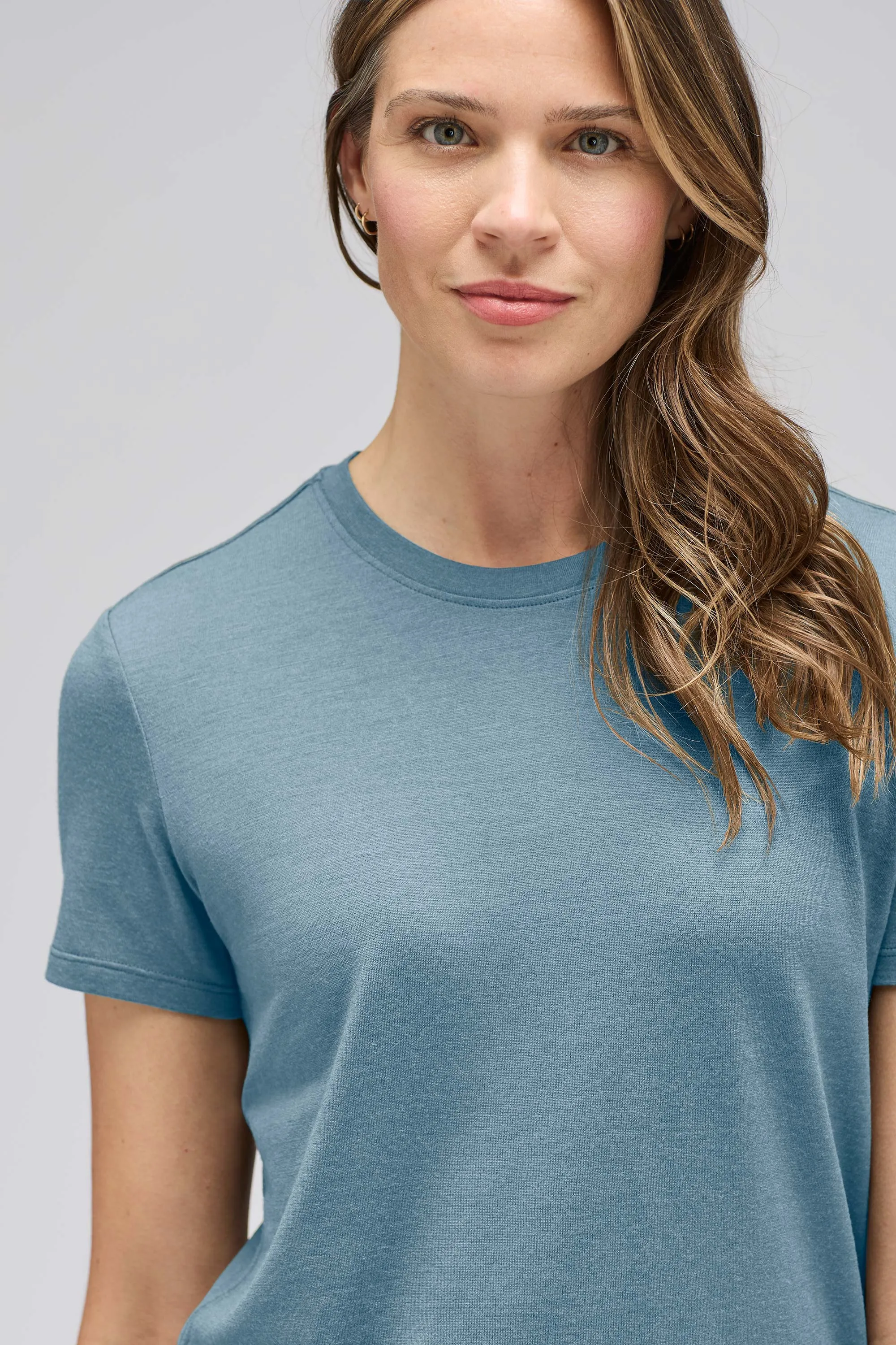 Women's Merino Crew Neck T-Shirt