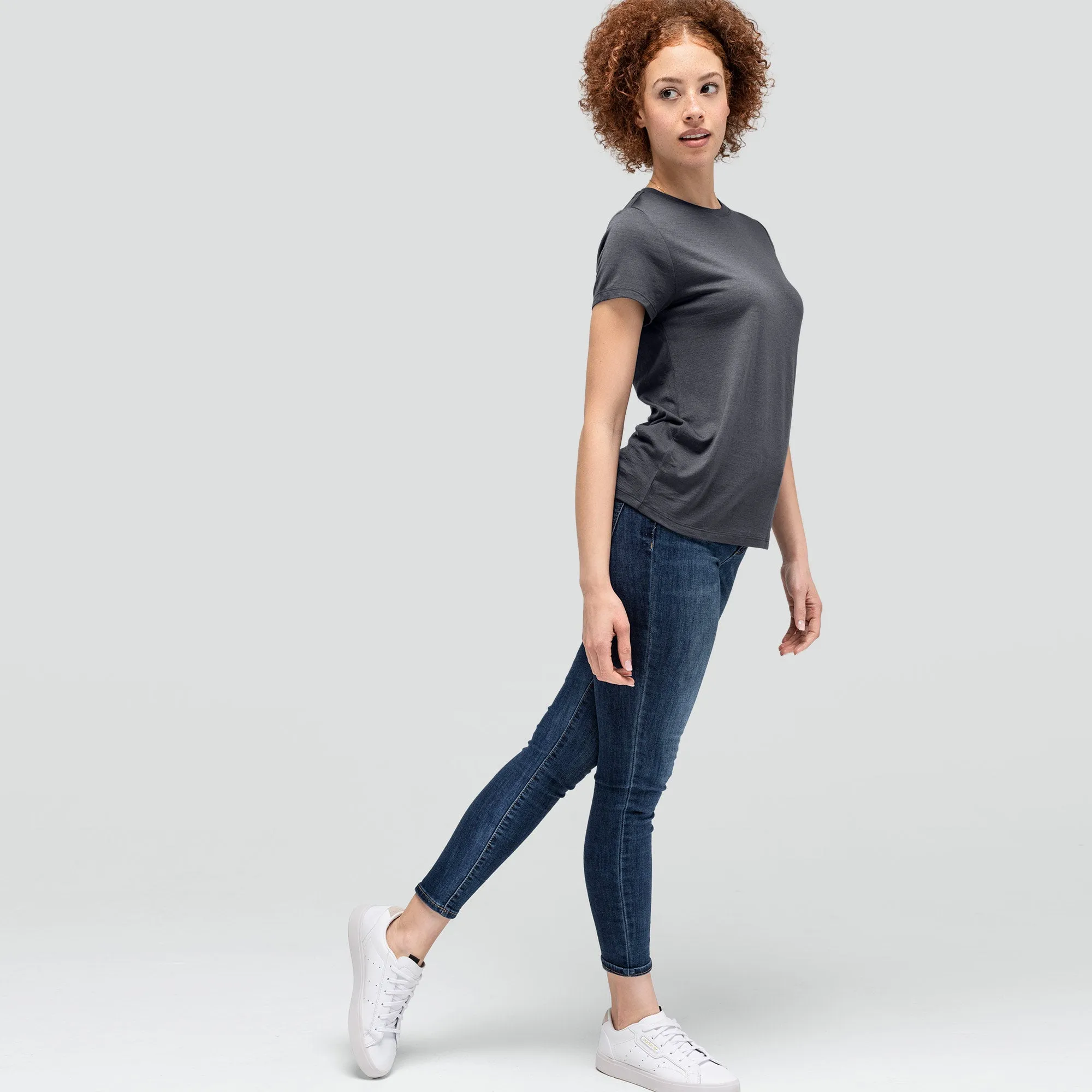 Women's Merino Crew Neck T-Shirt