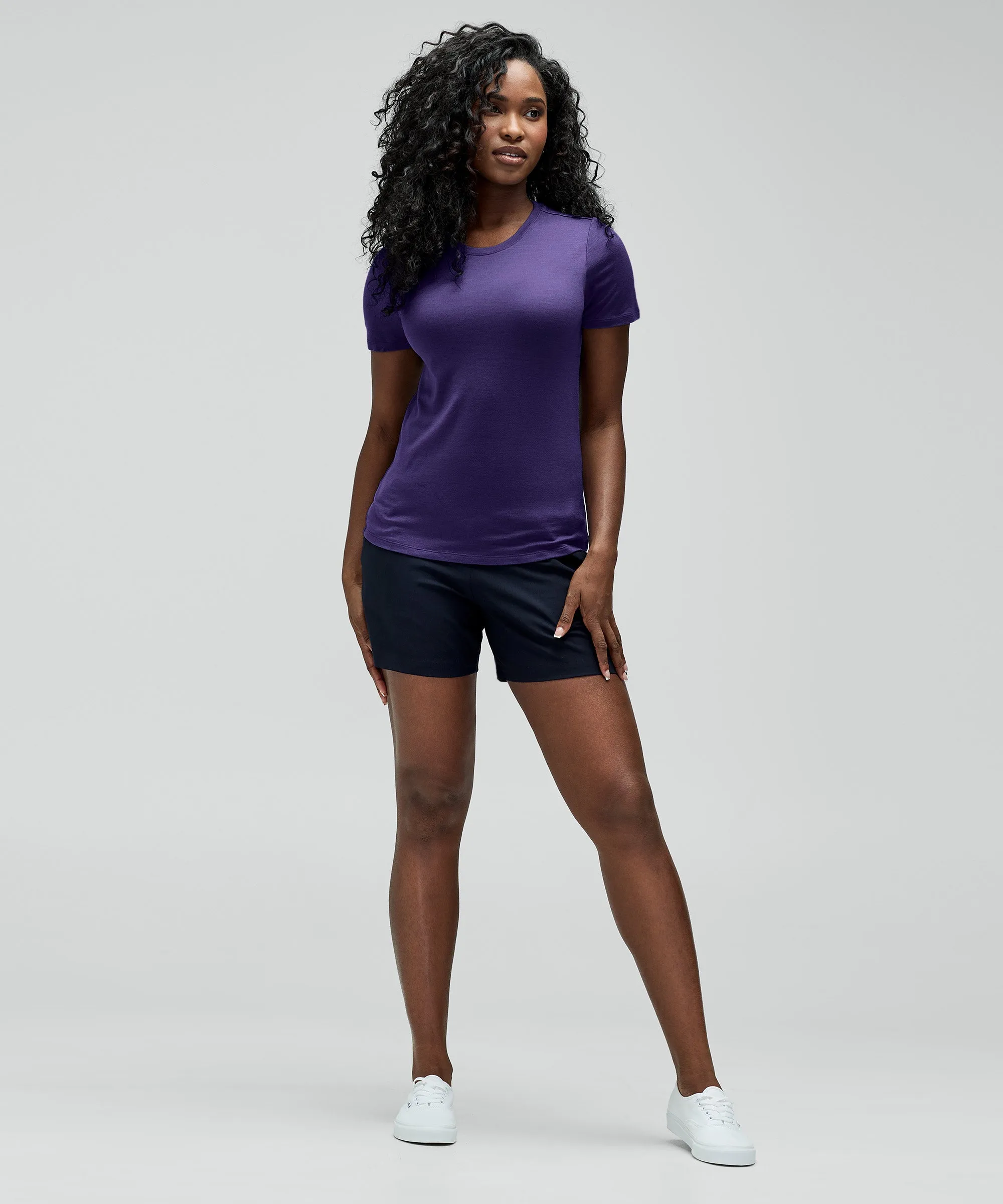 Women's Merino Crew Neck T-Shirt