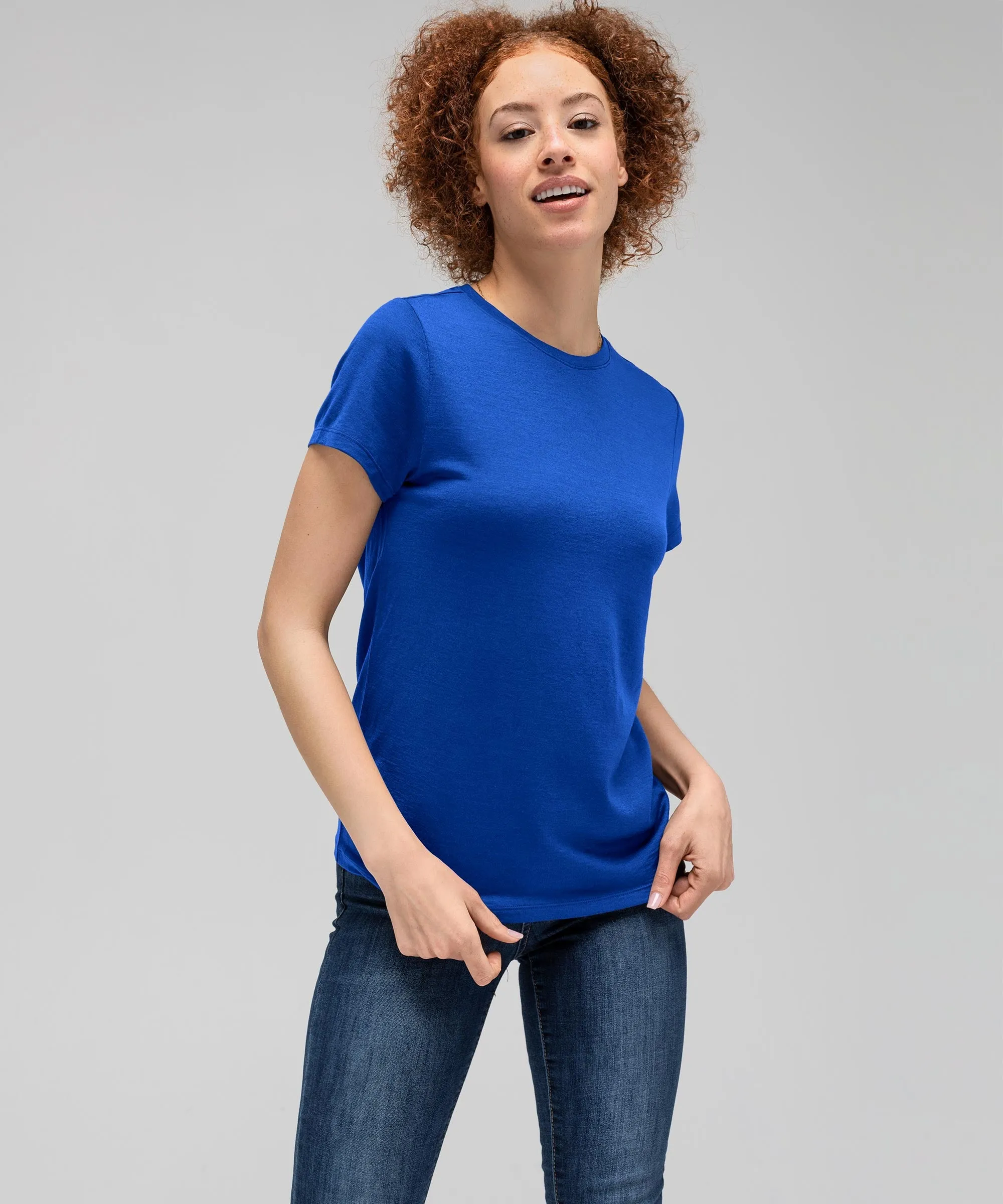 Women's Merino Crew Neck T-Shirt