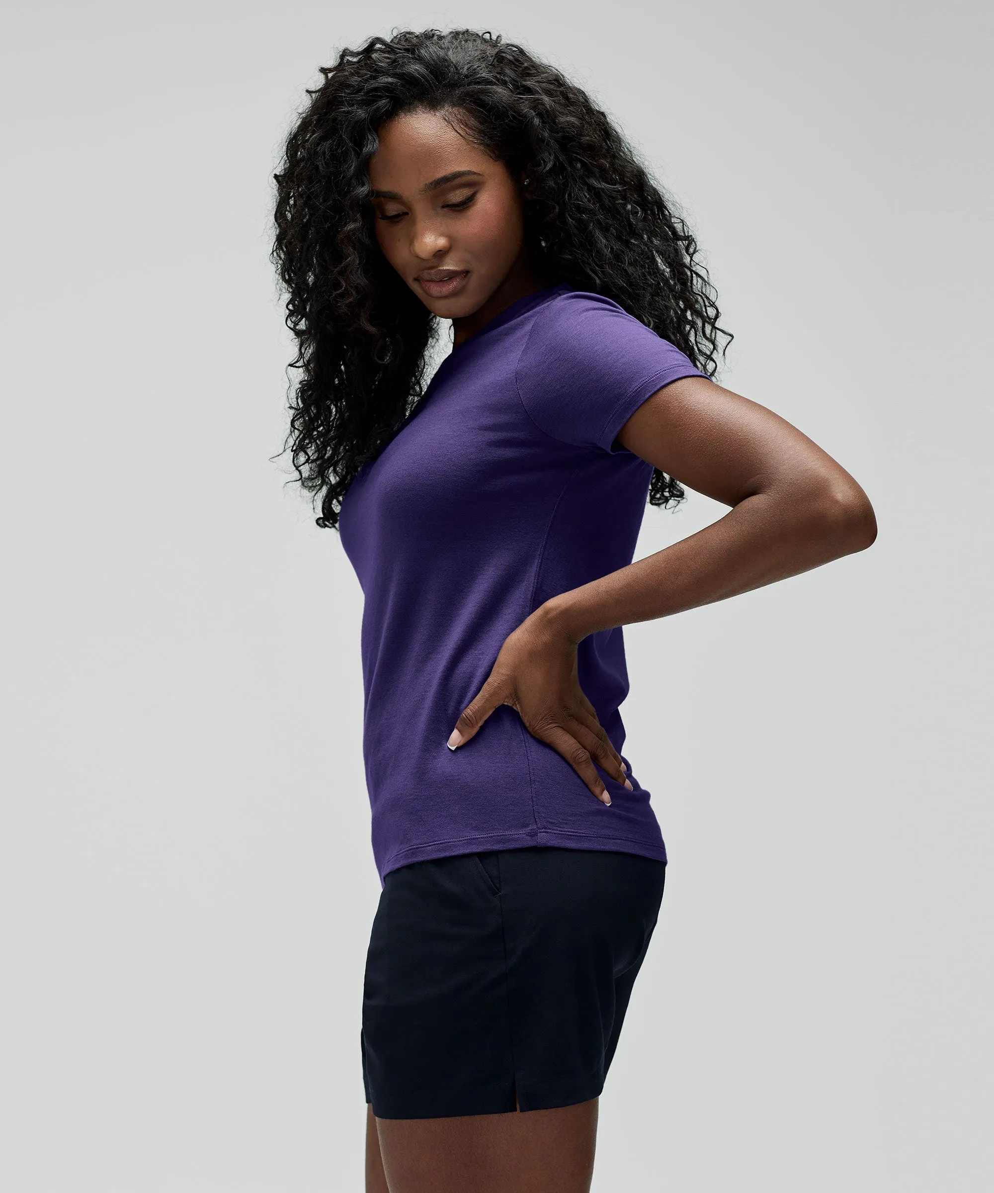 Women's Merino Crew Neck T-Shirt