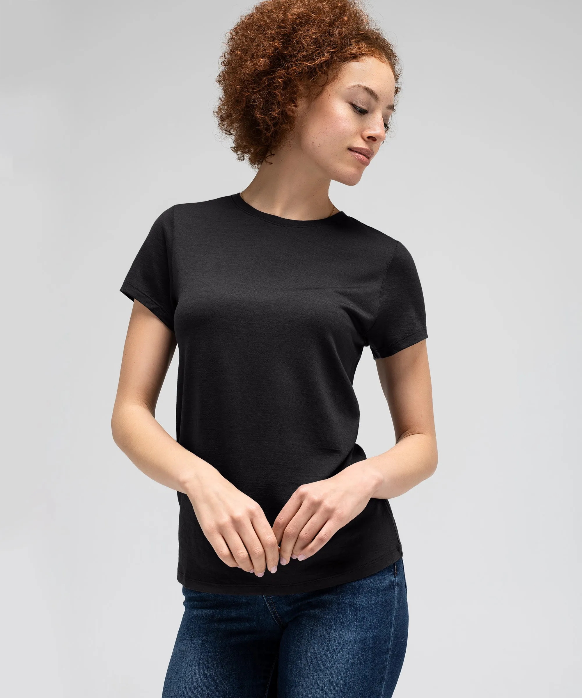 Women's Merino Crew Neck T-Shirt