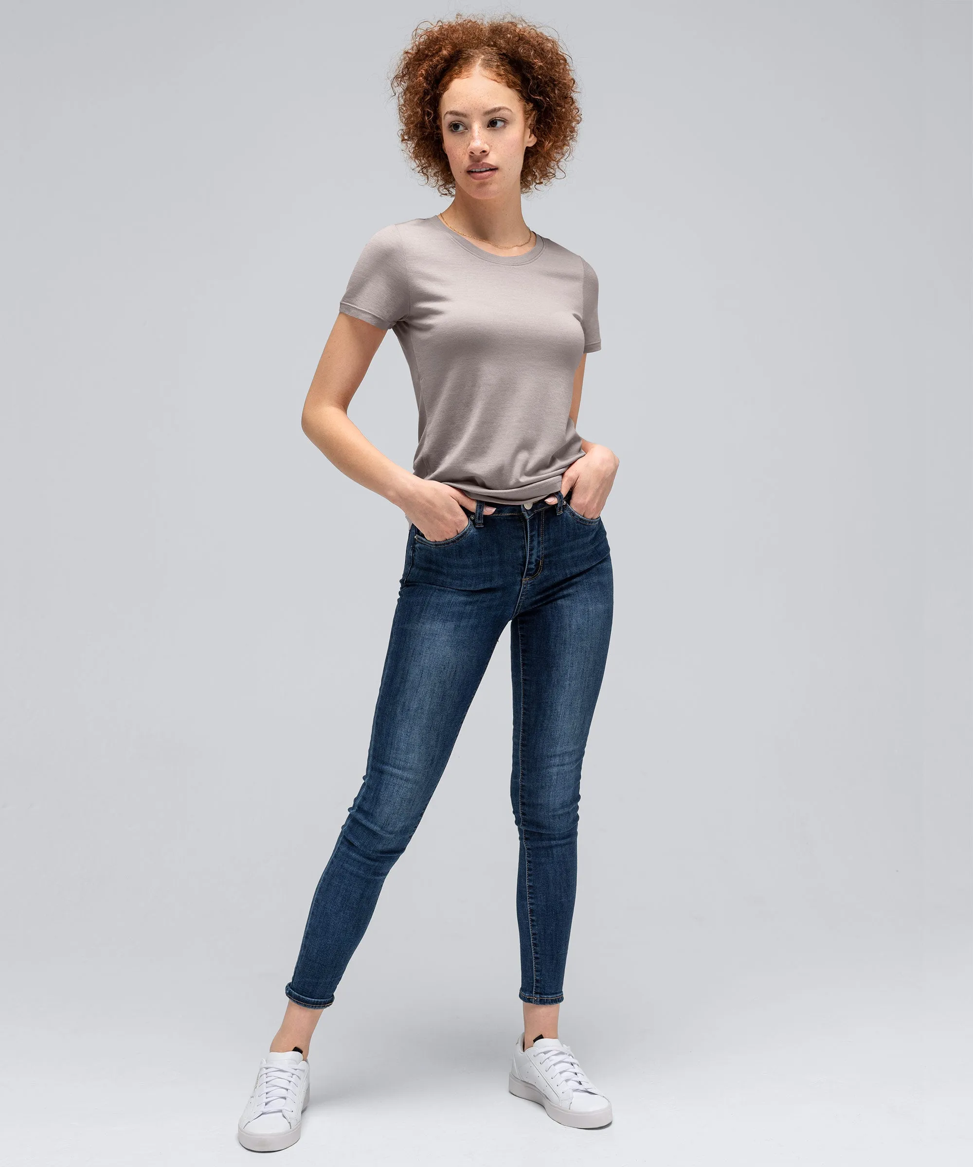 Women's Merino Crew Neck T-Shirt