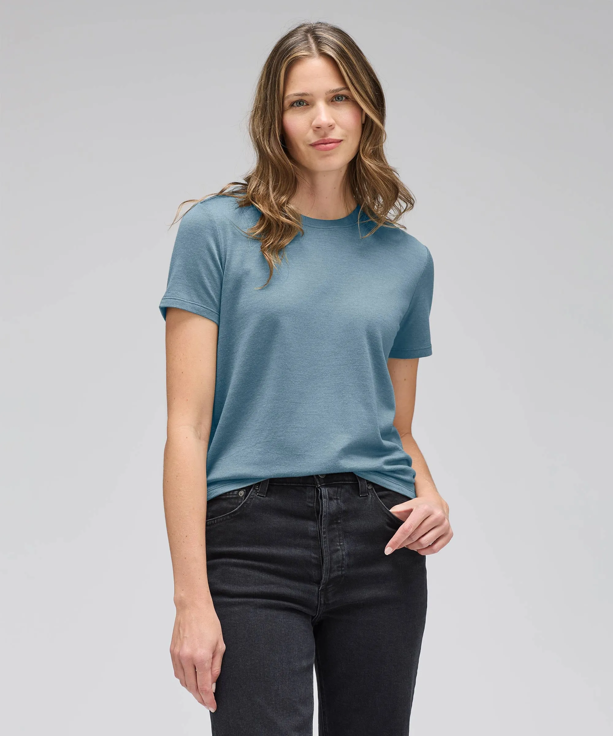 Women's Merino Crew Neck T-Shirt