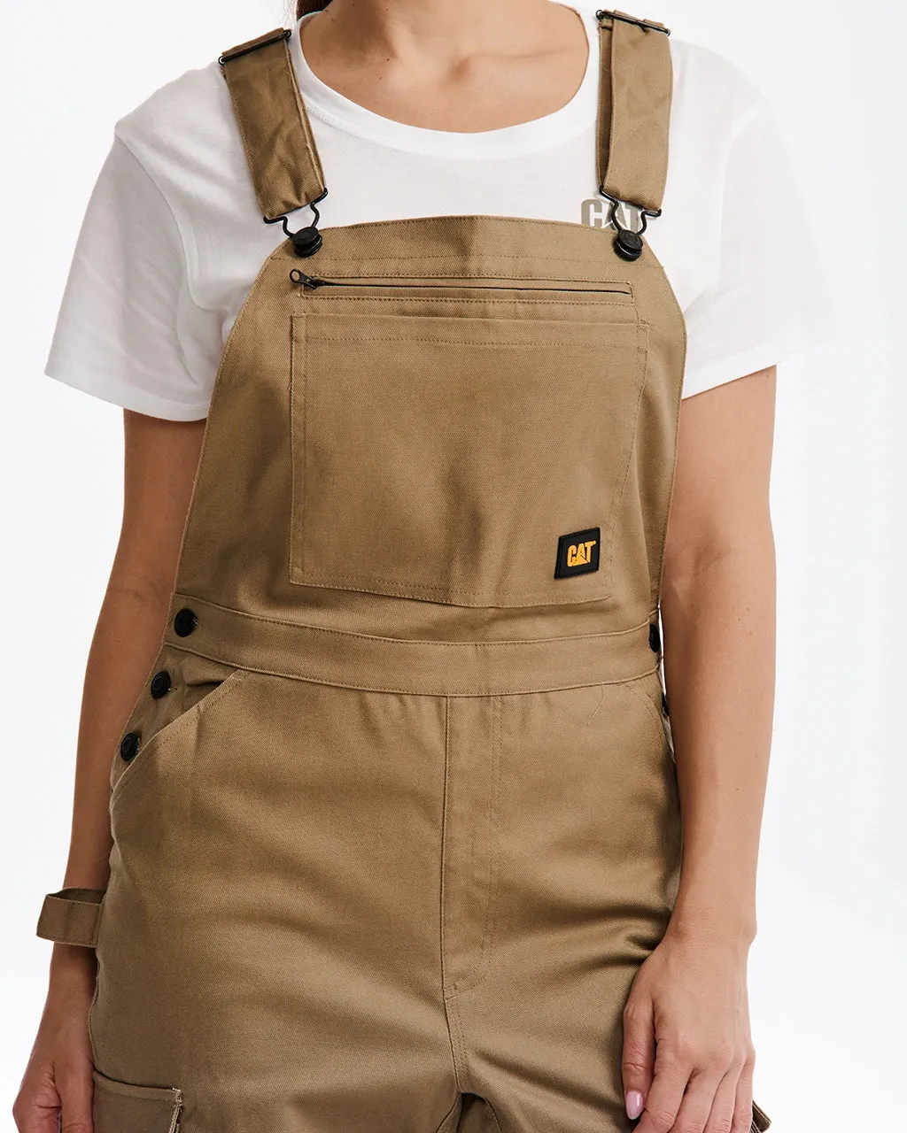 Women's Stretch Canvas Utility Overall