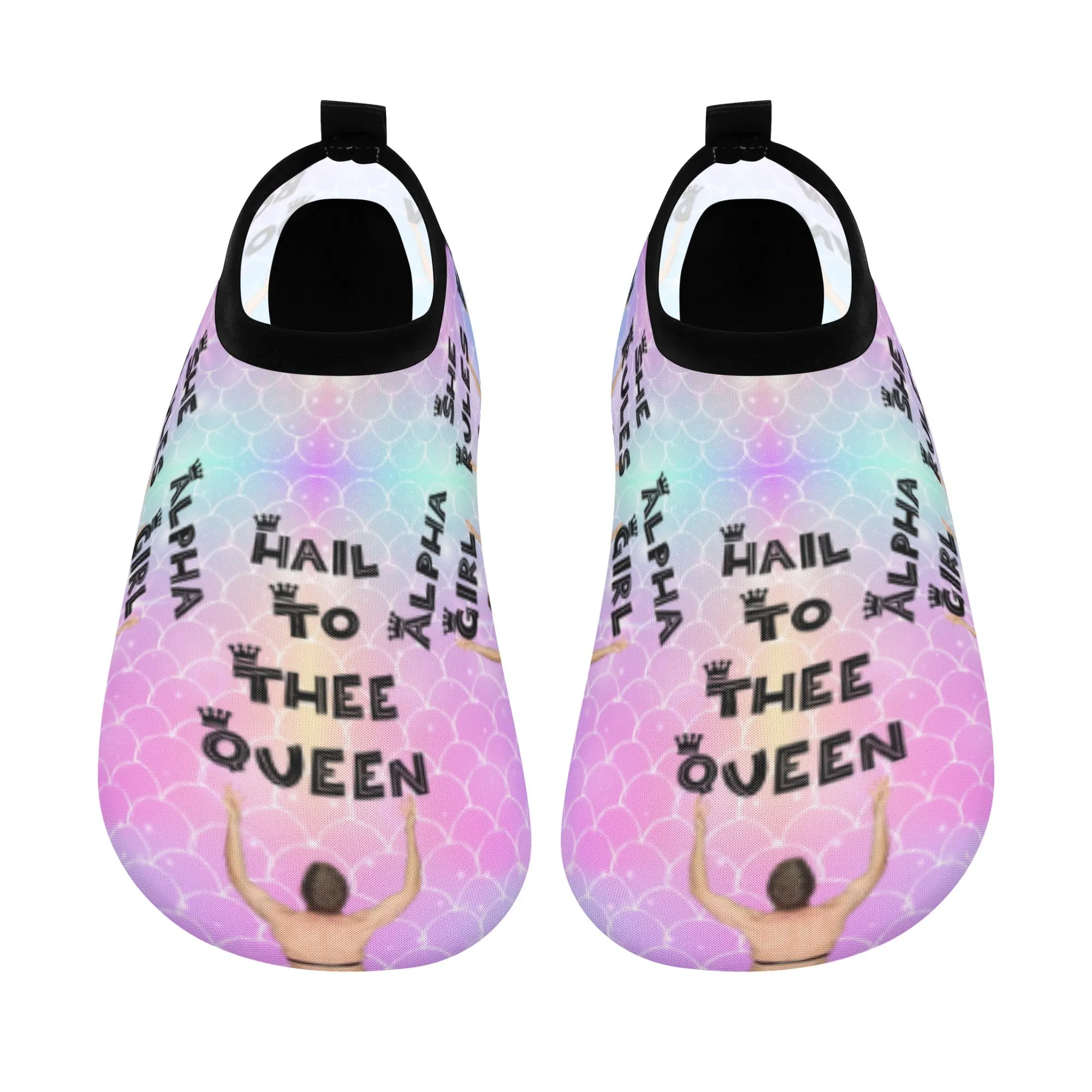 Women's Water Shoes / Water Socks - Unicorn Mermaid Color - Men Fall At Your Feet