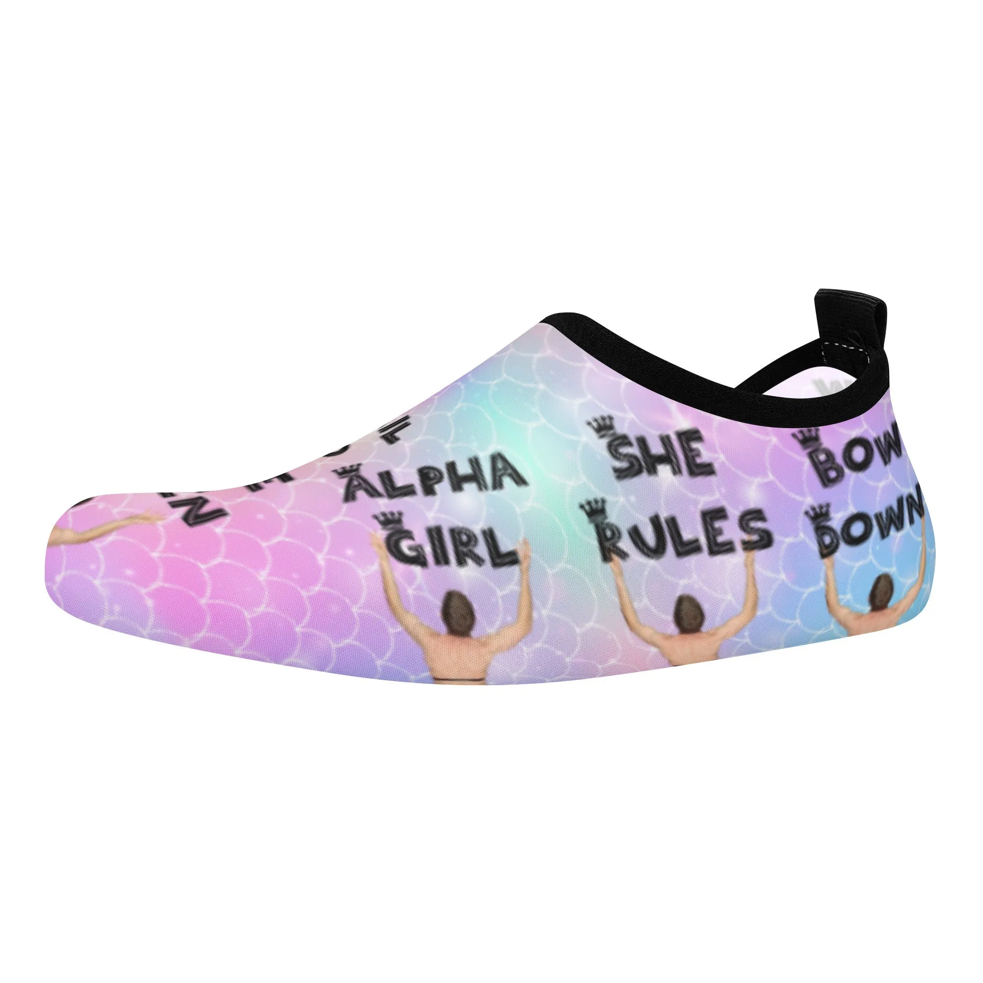 Women's Water Shoes / Water Socks - Unicorn Mermaid Color - Men Fall At Your Feet