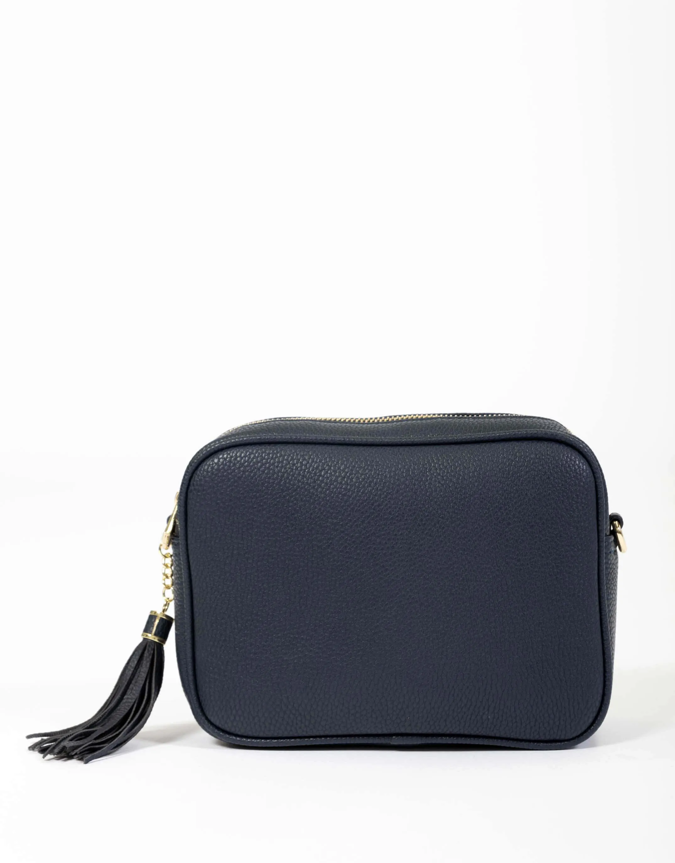 Zoe Crossbody Bag - Navy/Lolly Stripe